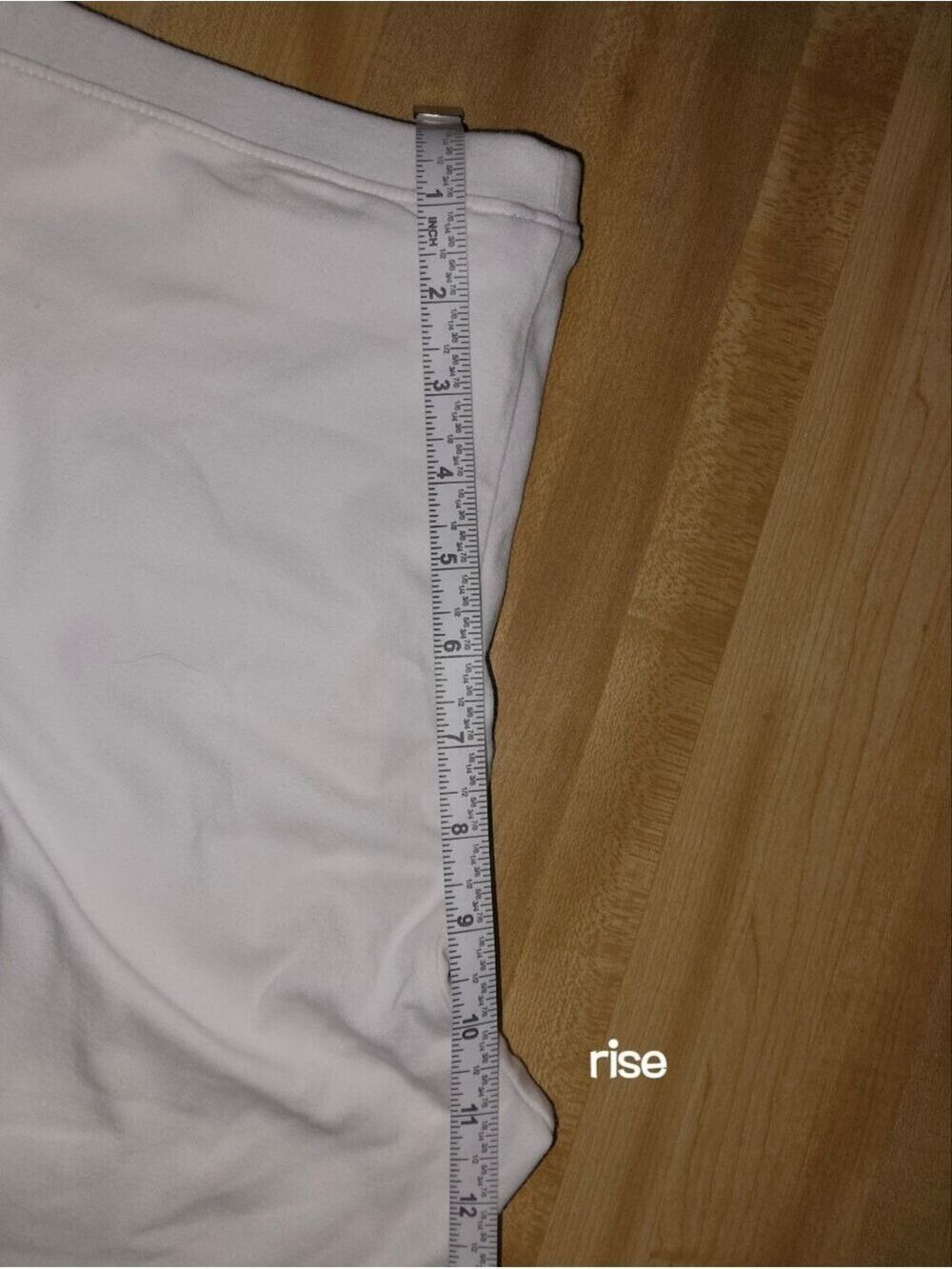 HUE White Ponte Capri Pants XL #CAP15 - Picture 5 of 9